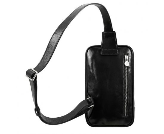 Придбати Сумка нагрудная, слинг, рюкзак на одно плечо - Kim - черная Time Resistance 5221701, image , зображення 3, характеристики, відгуки