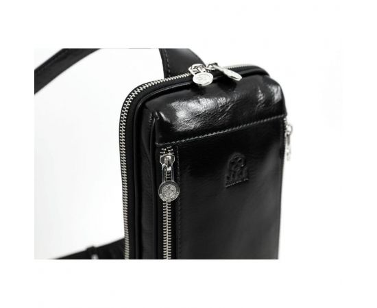 Придбати Сумка нагрудная, слинг, рюкзак на одно плечо - Kim - черная Time Resistance 5221701, image , зображення 5, характеристики, відгуки