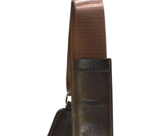Купить Кожаная нагрудная сумка слинг Grande Pelle 723620, фото , изображение 4, характеристики, отзывы