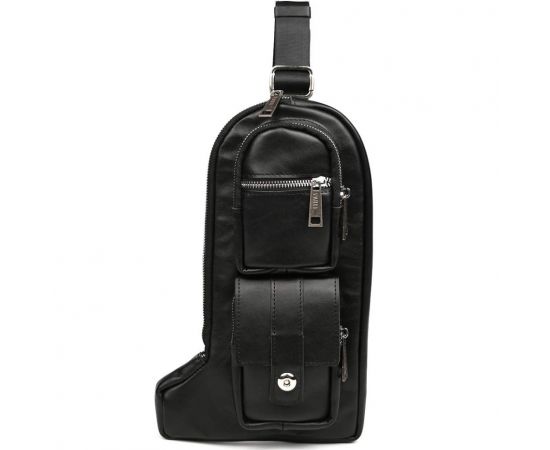 Придбати Кожаный рюкзак слинг рюкзак на одну шлейку GA-0062-3md TARWA, image , характеристики, відгуки