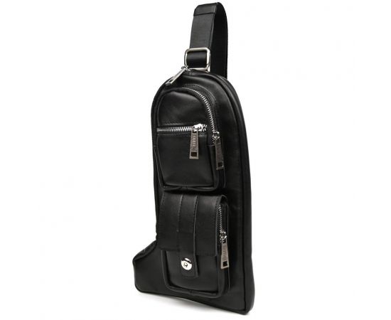 Придбати Кожаный рюкзак слинг рюкзак на одну шлейку GA-0062-3md TARWA, image , зображення 3, характеристики, відгуки