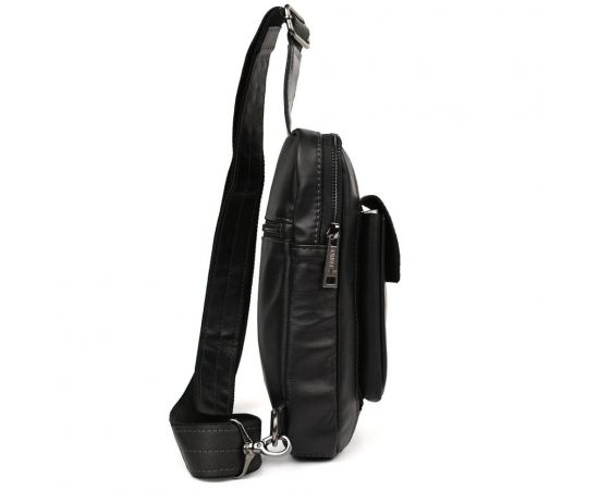 Придбати Мужской черный слинг из кожи Наппа GA-0804-3md TARWA, image , зображення 4, характеристики, відгуки