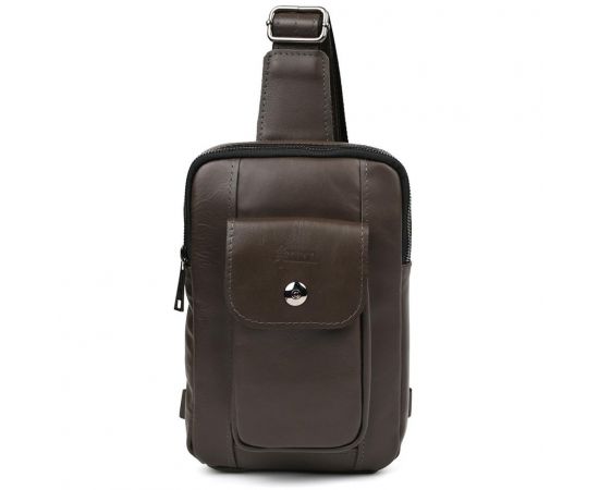 Придбати Мужской коричневый слинг из кожи Наппа GC-0804-3md TARWA, image , зображення 2, характеристики, відгуки