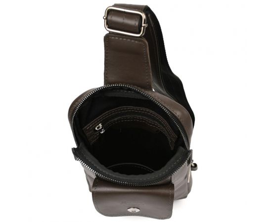 Придбати Мужской коричневый слинг из кожи Наппа GC-0804-3md TARWA, image , зображення 4, характеристики, відгуки