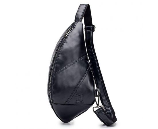 Придбати Мини-рюкзак из натуральной кожи "слинг" на одно плечо T0138А BULL, image , характеристики, відгуки