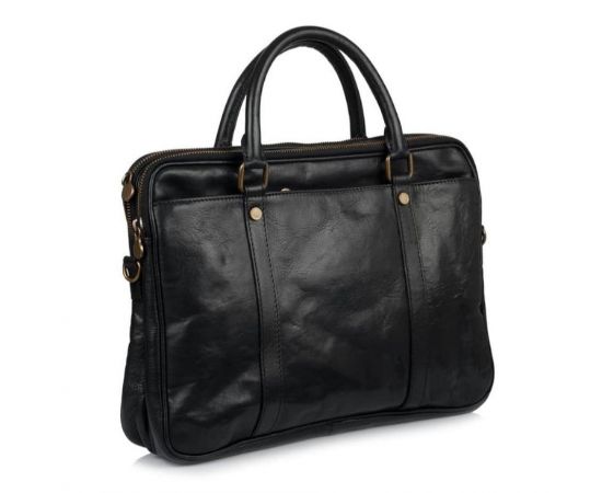 Купить Стильная кожаная сумка черная Firenze 0502Blc, фото , характеристики, отзывы