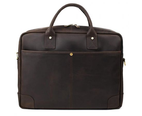 Купить Мужская сумка для ноутбука 17 дюймов, документов RC-0458-4lx TARWA коричневая, фото , изображение 6, характеристики, отзывы