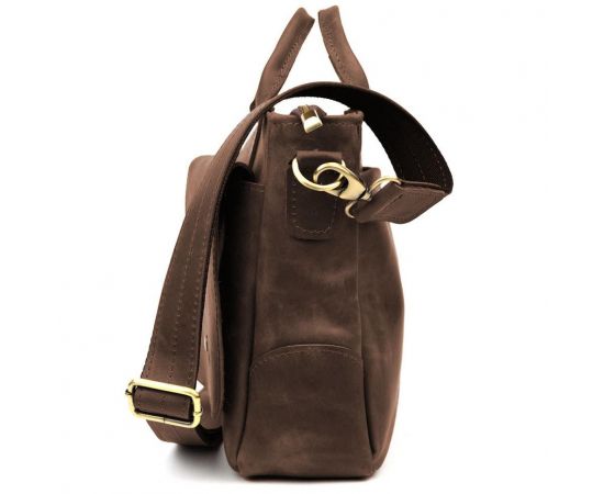 Придбати Сумка-портфель мужская на плечо с ручками TARWA Коричневый RC-3990-3md, image , зображення 2, характеристики, відгуки