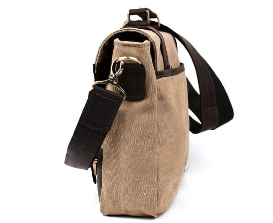 Купить Мужской портфель из канваса и кожи наппа TARWA RCS-3920-3md, фото , изображение 6, характеристики, отзывы