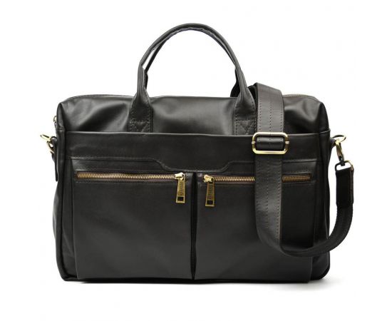 Придбати Большая сумка для ноутбука 15-17 дюймов TARWA GC-7122-3mdL коричневая Наппа, image , характеристики, відгуки