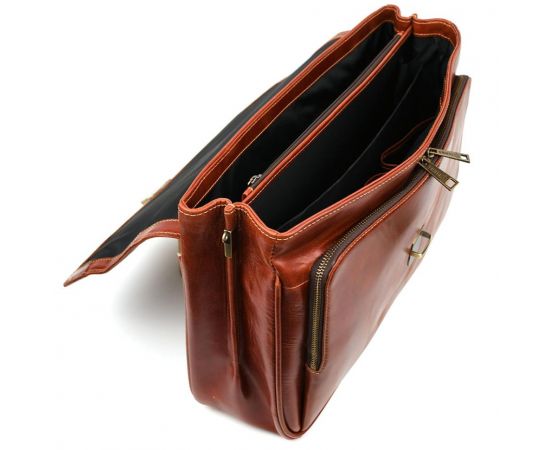 Купить Кожаный мужской портфель на два отделения TARWA GBord-2067-4lx бордовий, фото , изображение 2, характеристики, отзывы