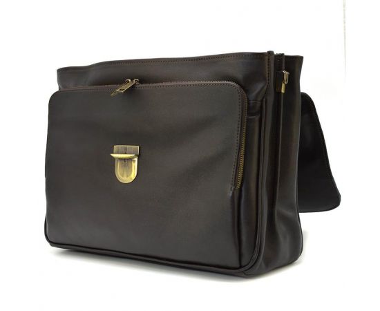 Купить Кожаный мужской портфель на два отделения TARWA GC-2067-4lx коричневый, фото , изображение 6, характеристики, отзывы