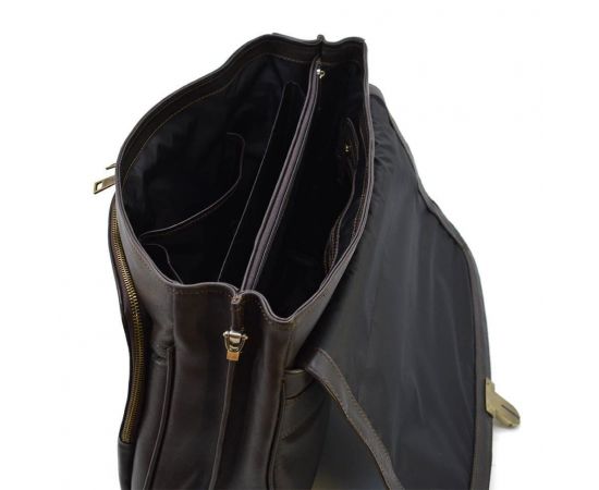 Купить Кожаный мужской портфель на два отделения TARWA GC-2067-4lx коричневый, фото , изображение 7, характеристики, отзывы