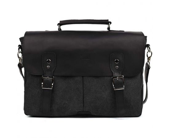Купить Мужская сумка портфель из канвас и лошадиной кожи TARWA RAG-3960-3md, фото , характеристики, отзывы