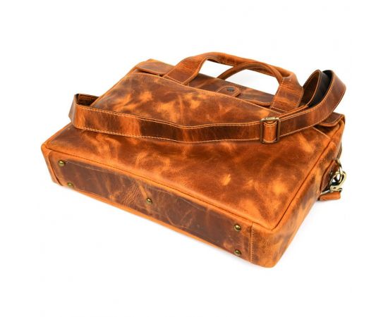 Купить Кожаная сумка-портфель для ноутбука RY-1812-4lx TARWA пуллап крейзи хорс, фото , изображение 7, характеристики, отзывы