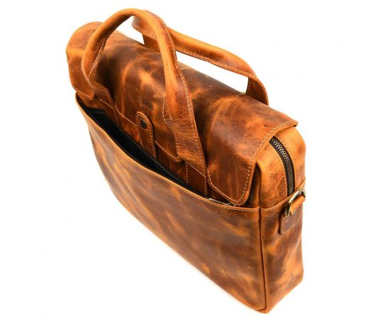 Купить Кожаная сумка-портфель для ноутбука RY-1812-4lx TARWA пуллап крейзи хорс, фото , изображение 9, характеристики, отзывы