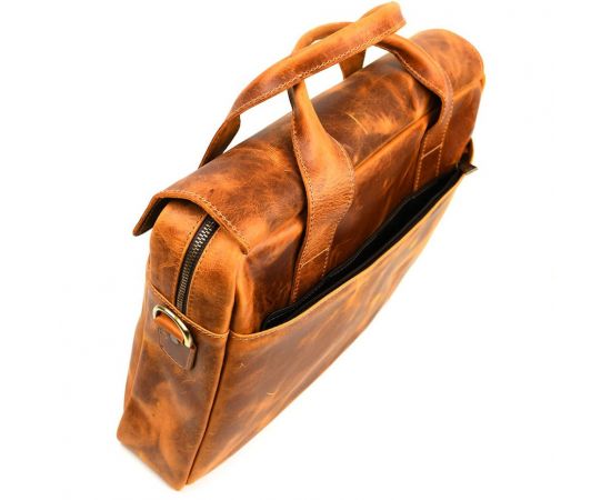 Купить Кожаная сумка-портфель для ноутбука RY-1812-4lx TARWA пуллап крейзи хорс, фото , изображение 10, характеристики, отзывы