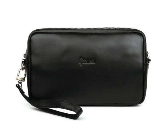 Купить Сумка через плечо кожаная TARWA GA-0307-4lx черная Наппа, фото , изображение 2, характеристики, отзывы