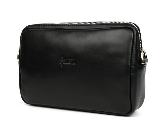 Купить Сумка через плечо кожаная TARWA GA-0307-4lx черная Наппа, фото , изображение 3, характеристики, отзывы