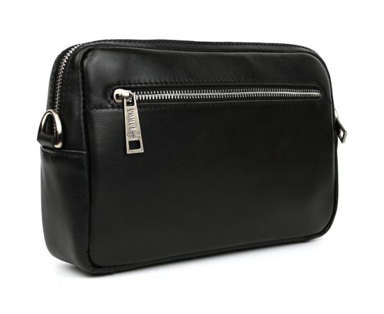 Купить Сумка через плечо кожаная TARWA GA-0307-4lx черная Наппа, фото , изображение 5, характеристики, отзывы