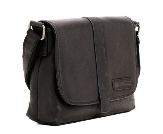 Купить Через плечо мужская сумка кросс-боди черная HILL BURRY HB3094A, фото , характеристики, отзывы