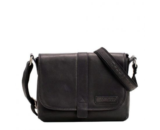 Купить Через плечо мужская сумка кросс-боди черная HILL BURRY HB3094A, фото , изображение 5, характеристики, отзывы