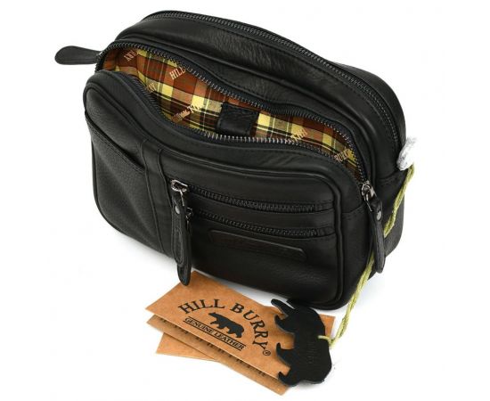 Купить Мужская сумка на плечо барсетка Hill Burry HB3198A с петлей на запястье, фото , изображение 6, характеристики, отзывы