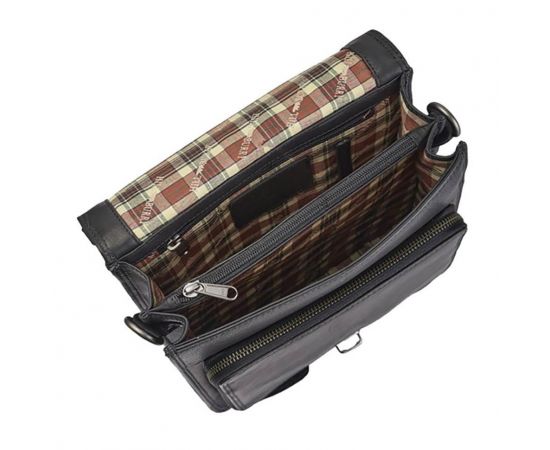 Купить Мужская кожаная сумка барсетка Hill Burry HB4004A с ручкой, фото , изображение 2, характеристики, отзывы