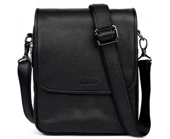 Купить Мужская сумка через плечо на три отделения мессенджер Limary Lim-015FA черный флотар, фото , характеристики, отзывы