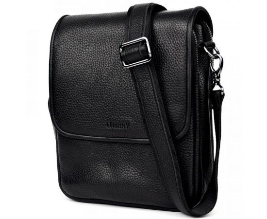 Купить Мужская сумка через плечо на три отделения мессенджер Limary Lim-015FA черный флотар, фото , изображение 3, характеристики, отзывы