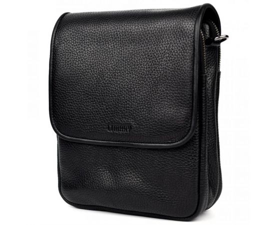Купить Мужская сумка через плечо на три отделения мессенджер Limary Lim-015FA черный флотар, фото , изображение 6, характеристики, отзывы
