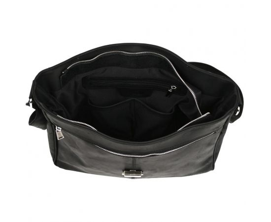 Купить Мужская сумка через плечо из черный крейзи хорс TARWA RA-1046-3md, фото , изображение 2, характеристики, отзывы