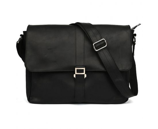 Купить Мужская сумка через плечо из черный крейзи хорс TARWA RA-1046-3md, фото , изображение 3, характеристики, отзывы