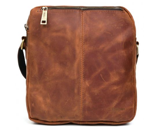 Придбати Кожаная сумка мессенджер из кожи crazy horse TARWA RB-60121-3md, image , зображення 2, характеристики, відгуки