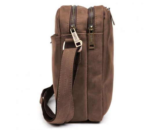 Купить Сумка мессенджер мужская вертикальная через плечо TARWA Коричневый RC-60121-3md, фото , изображение 7, характеристики, отзывы