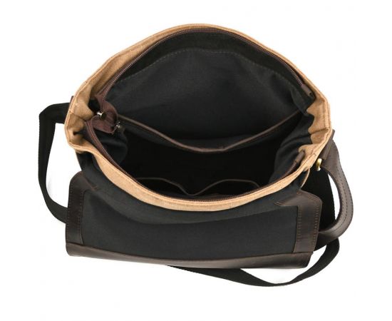 Купить Сумка через плечо канвас парусина и кожа крейзи хорс RCc-6600-3md TARWA, фото , изображение 2, характеристики, отзывы