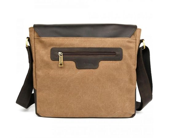 Купить Сумка через плечо канвас парусина и кожа крейзи хорс RCc-6600-3md TARWA, фото , изображение 5, характеристики, отзывы