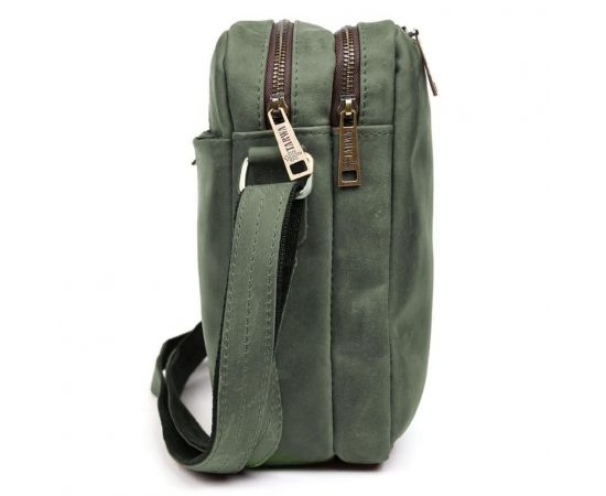 Купить Сумка мессенджер мужская вертикальная через плечо TARWA Зеленый RЕ-60121-3md, фото , изображение 7, характеристики, отзывы