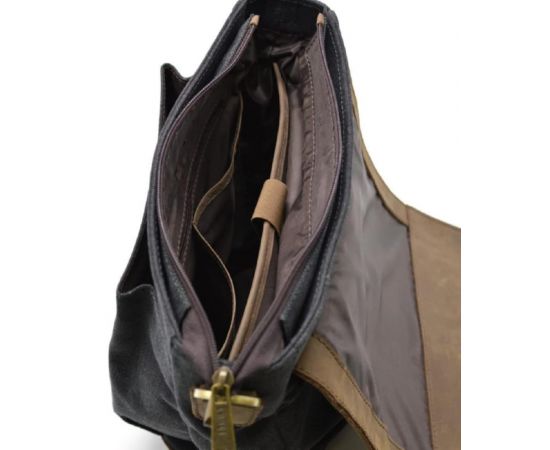 Купить Мужская сумка через плечо парусина+кожа RG-1811-4lx TARWA, фото , изображение 9, характеристики, отзывы