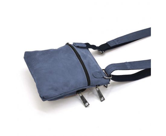 Придбати Cумка мужская через плечо кожаная crazy horse TARWA Синий (RК-1342-2-3md), image , зображення 5, характеристики, відгуки