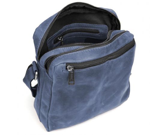 Придбати Сумка мессенджер мужская вертикальная через плечо TARWA Cиний RК-60121-3md, image , зображення 3, характеристики, відгуки