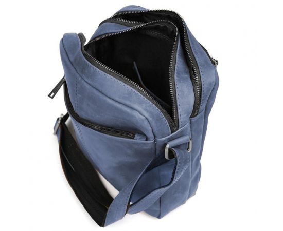 Придбати Сумка мессенджер мужская вертикальная через плечо TARWA Cиний RК-60121-3md, image , зображення 4, характеристики, відгуки