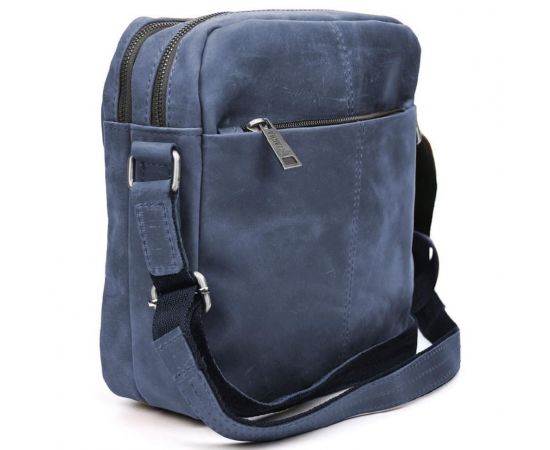 Придбати Сумка мессенджер мужская вертикальная через плечо TARWA Cиний RК-60121-3md, image , зображення 8, характеристики, відгуки