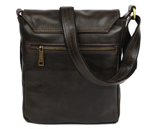 Купить Мужская кожаная сумка A5 через плечо TC-1301-3md TARWA с клапаном, фото , изображение 7, характеристики, отзывы