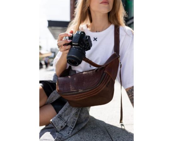 Купить Сумка бананка для фотоаппарата кожаная TARWA GB-1313-4lx терракот, фото , характеристики, отзывы