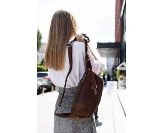 Купить Сумка бананка для фотоаппарата кожаная TARWA GB-1313-4lx терракот, фото , изображение 2, характеристики, отзывы