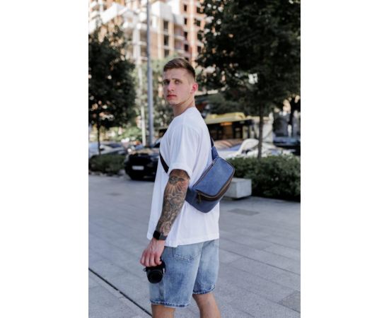 Купить Сумка бананка для фотоаппарата кожа и канвас TARWA RCk-1313-4lx, фото , изображение 10, характеристики, отзывы
