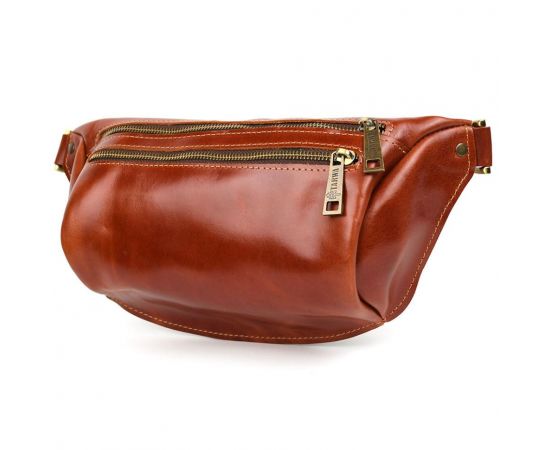 Придбати Напоясная сумка бананка в размере L TARWA GBalc-3106-3lx 3 отделения коньячная, image , характеристики, відгуки