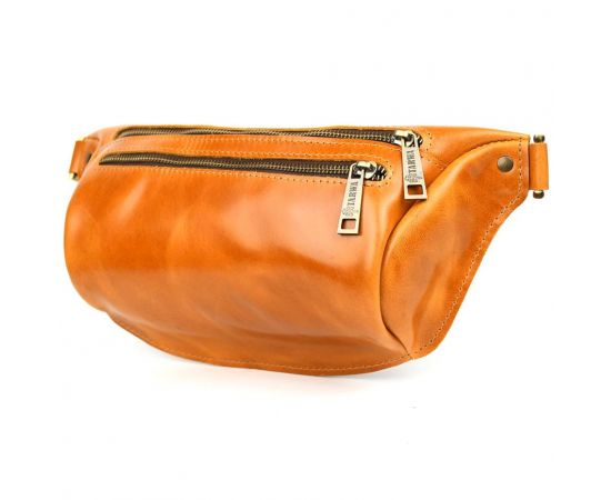 Купить Напоясная сумка бананка в размере L TARWA GY-3106-2lx 2 отделения рыжая, фото , характеристики, отзывы