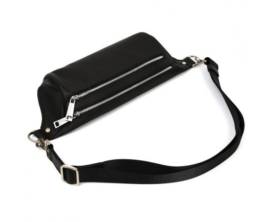 Купить Напоясная сумка бананка в размере L TARWA RA-3106-2lx черная 2 отделения, фото , изображение 5, характеристики, отзывы